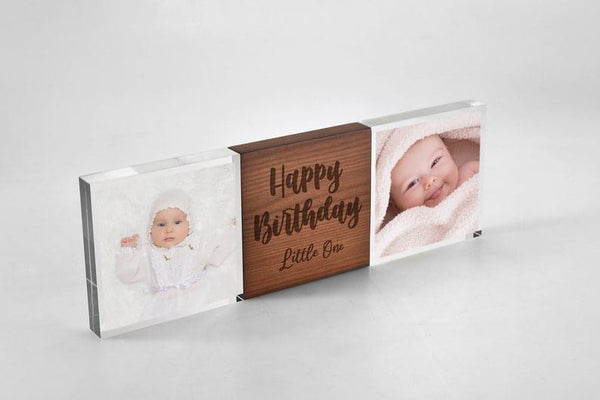 Custom Engraved Baby Birthday Keepsake Gift
