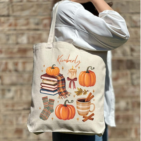 Cozy Autumn Tote Bag